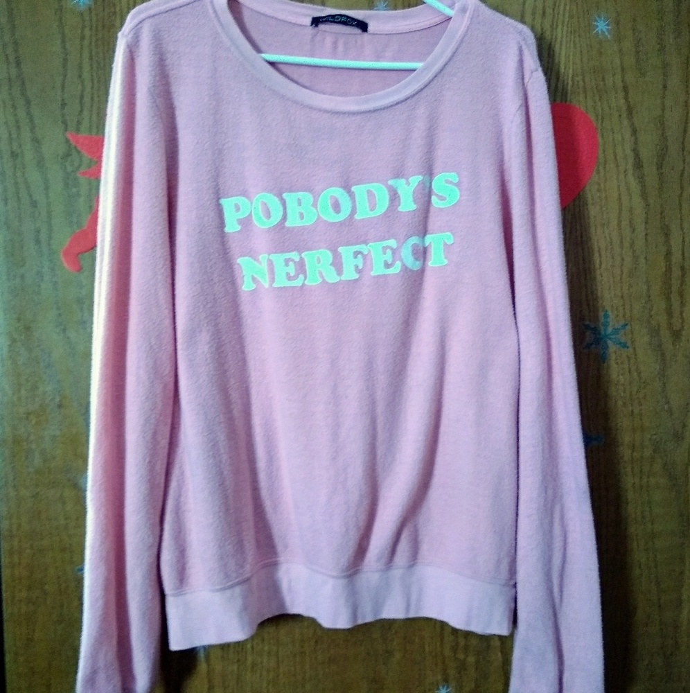 🚫SOLD🚫 Wildfox Pobody's Nerfect Jumper